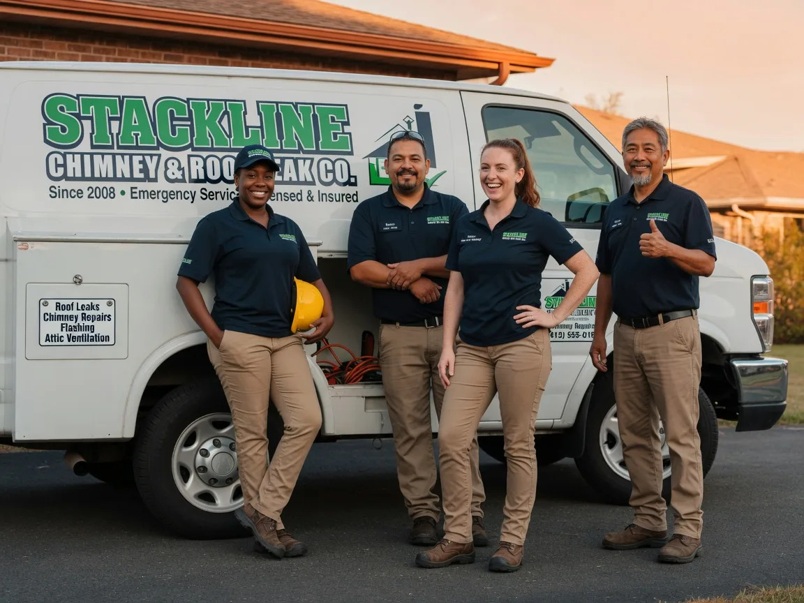 Chimney flashing repair company in Minersville, PA